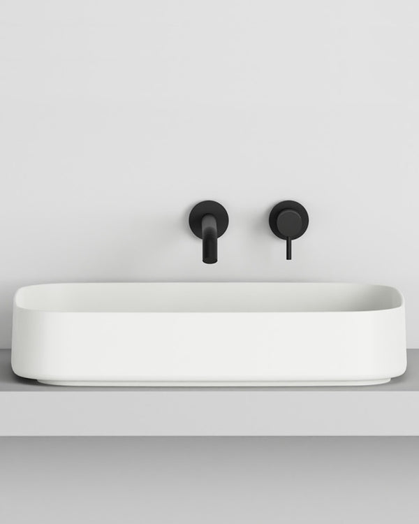 Ceramica Cielo Lavabo Shui Comfort rettangolare da appoggio 60x40 bianco lucido