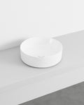 Ceramica Cielo Lavabo Shui Comfort tondo da appoggio Ø40 bianco lucido