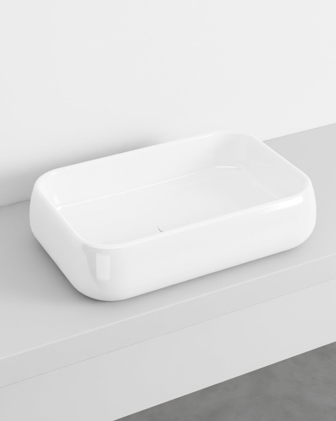 Ceramica Cielo Shui Comfort Lavabo da appoggio rettangolare 60x40 cm