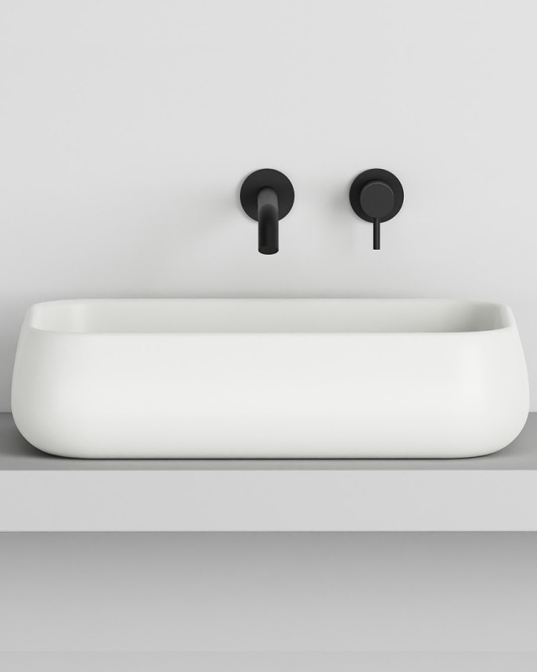 Ceramica Cielo Shui Comfort Lavabo da appoggio rettangolare 60x40 cm