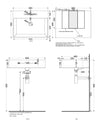 Ceramica Cielo Smile Lavabo rettangolare bianco lucido 60x46 cm