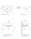Ceramica Flaminia App Lavabo da appoggio Bianco