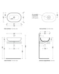 Ceramica Flaminia Pass Lavabo da appoggio Bianco