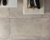 Castelvetro Land Light Grey piastrella gres effetto cemento 100x100