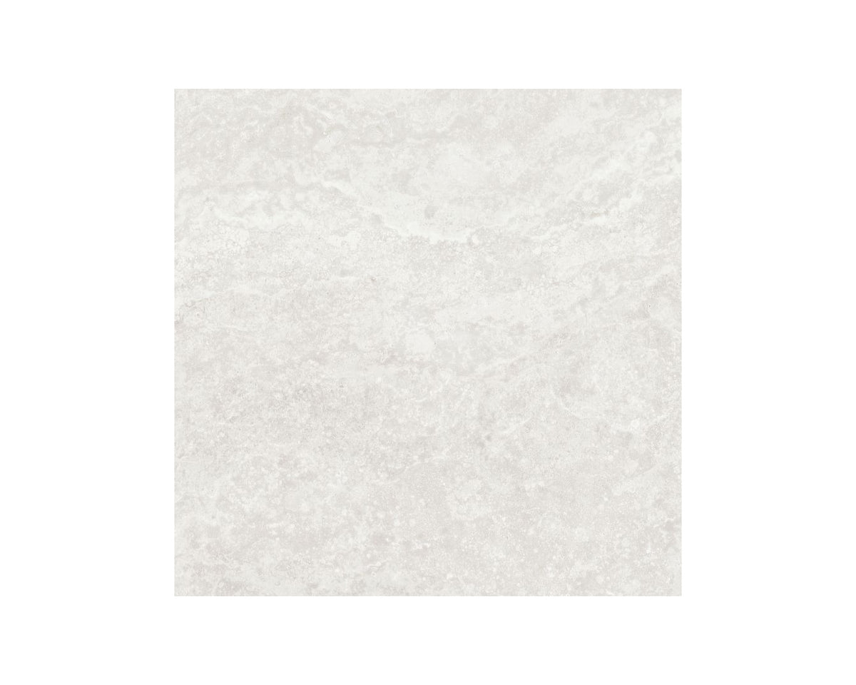 Castelvetro Roma Bianco piastrella gres effetto travertino 100x100