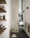 Marazzi Chalk piastrella effetto cemento Butter 25x76 cm