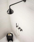 Marazzi Chalk piastrella effetto cemento Sand Fiber 3D 25x76 cm