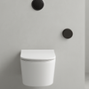 Galassia Meg 11 Pro kit vaso e bidet sospesi con copriwater slim chiusura normale