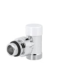 DETENTORE SQUADRO TERM. ARREDO 1/2 BIANCO LUC.