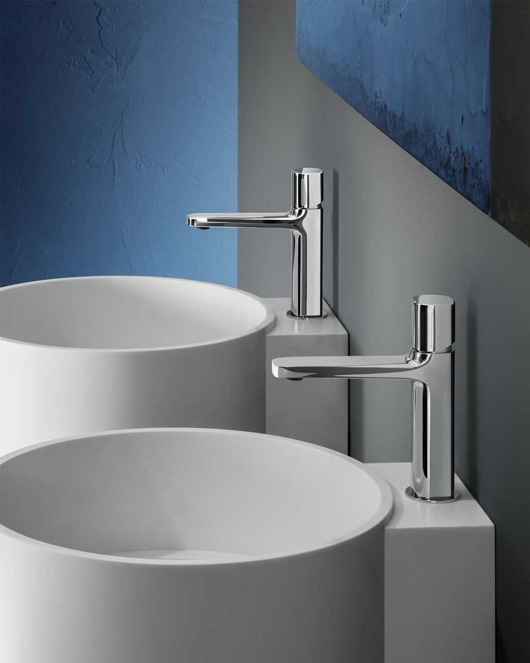Fantini Lamè Miscelatore per lavabo con scarico cromo