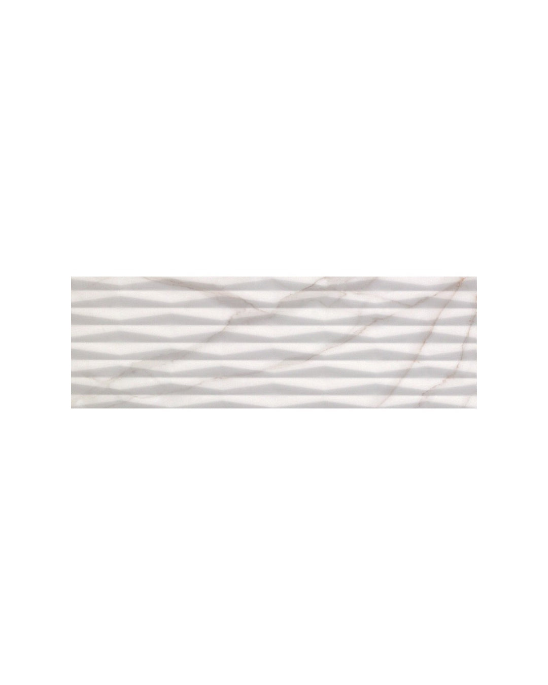 FAP Roma Piastrella 25x75 cm Fold Calacatta effetto marmo