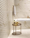 FAP Roma Piastrella 25x75 cm Fold Calacatta effetto marmo
