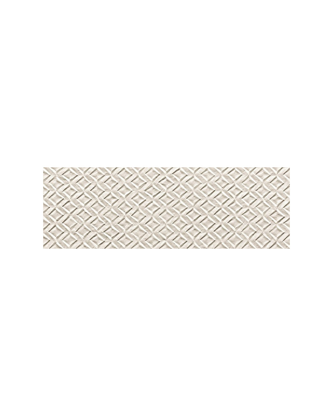 FAP Sheer Piastrella 25x75 cm Drap White effetto omogeneo