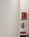 FAP Sheer Piastrella 25x75 cm Drap White effetto omogeneo