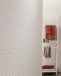 FAP Sheer Piastrella 25x75 cm Drap White effetto omogeneo