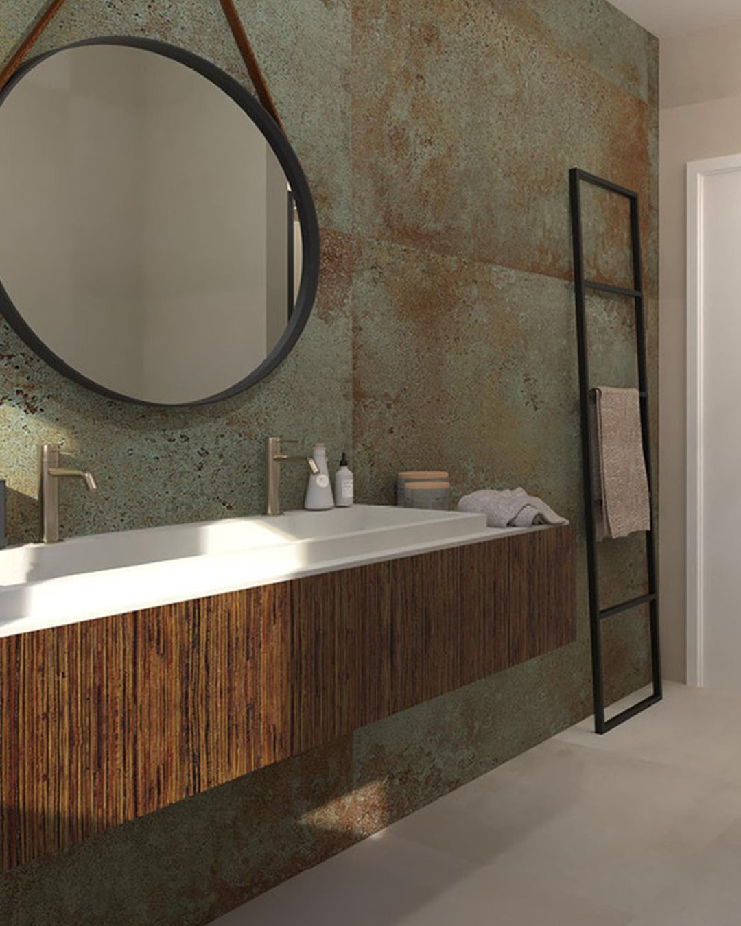 FAP Sheer Piastrella 80x160 cm Deco Rust effetto cemento