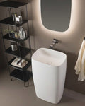 Lavabo freestanding Flaminia Monoflag scarico a parete