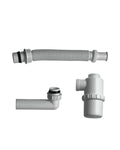Sifone Flaminia in plastica per lavabo a colonna e freestanding