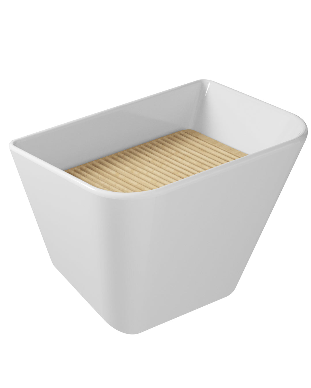 Galassia Meg 11 Lavatoio sospeso 65x46 cm bianco ceramica