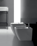 Galassia Meg 11 Pro kit vaso e bidet a pavimento con copriwater slim soft close