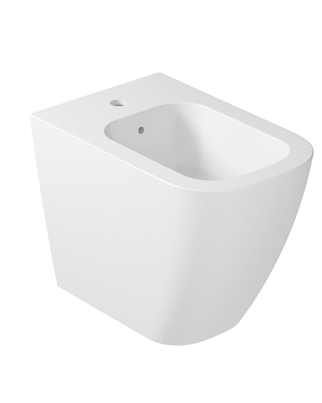 Galassia Meg 11 Pro kit vaso e bidet a pavimento con copriwater avvolgente soft close