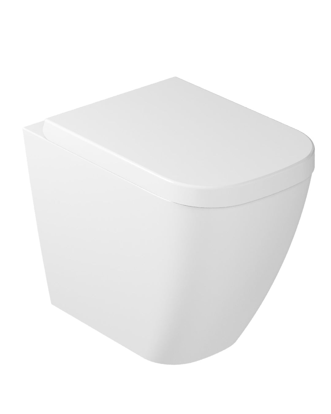 Galassia Meg 11 Pro WC a pavimento senza brida 55x35 cm bianco lucido