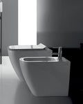 Galassia Meg 11 Pro WC a pavimento senza brida 55x35 cm bianco lucido