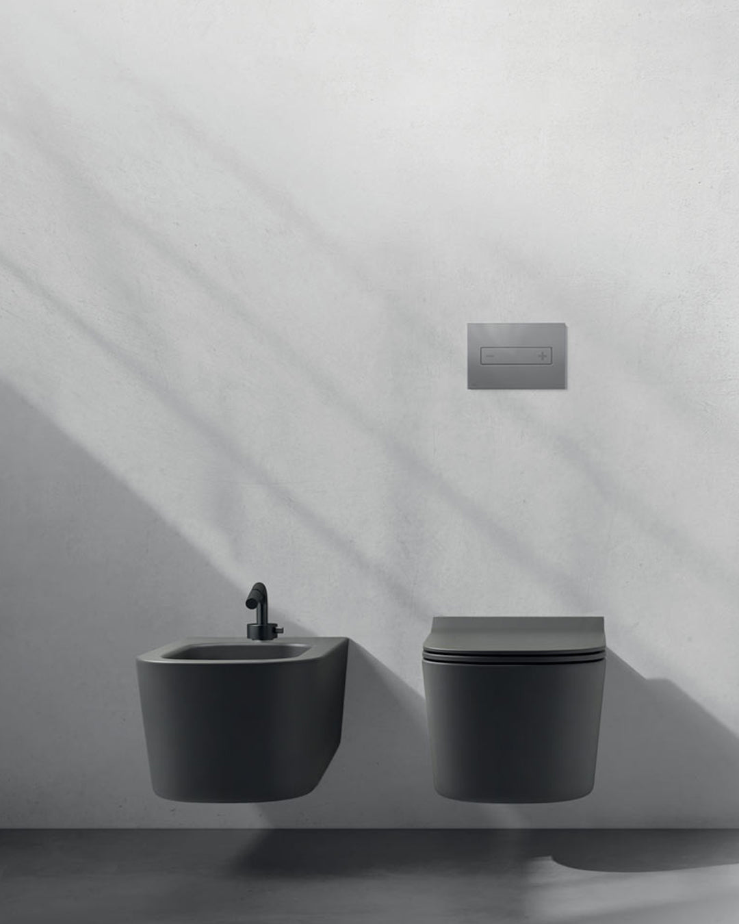 Galassia Meg 11 Pro WC sospeso senza brida 55x35 cm bianco matt