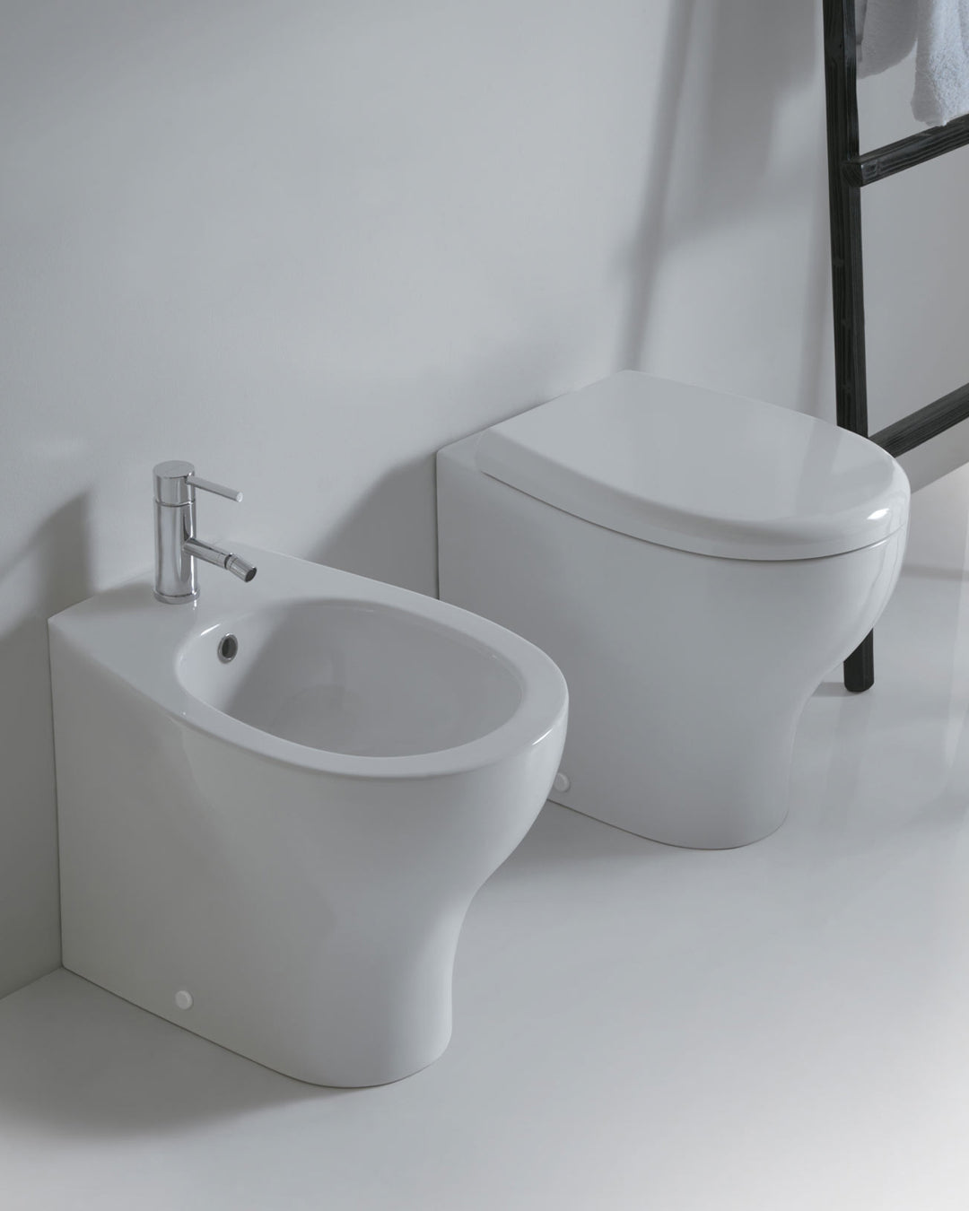Galassia Eden bidet a pavimento 53x36xh42 cm bianco ceramica