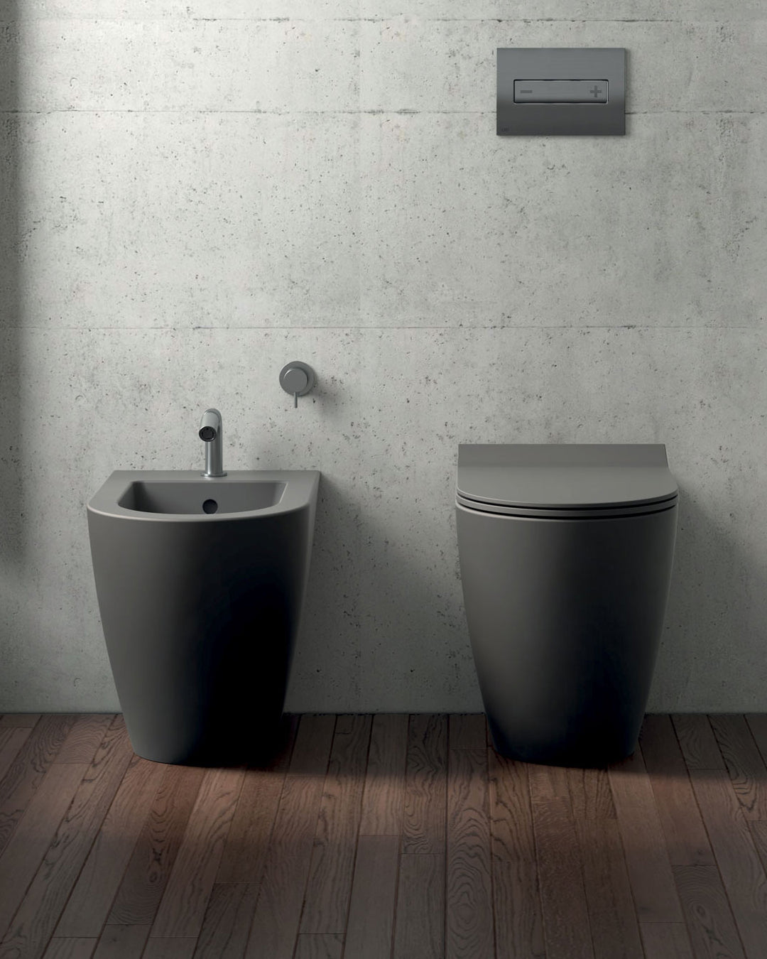 Galassia Dream WC a pavimento 56x36 cm bianco ceramica scarico traslato