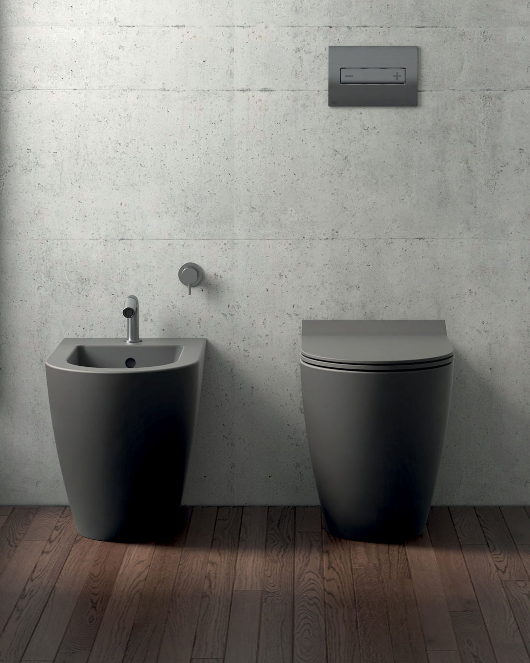 Galassia Dream bidet a pavimento monoforo bianco 56x36 cm