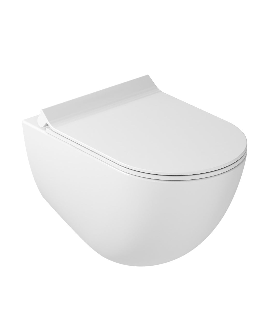 Galassia Dream WC sospeso senza brida 56x36 cm bianco ceramica