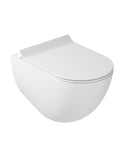 Galassia Dream kit vaso e bidet sospesi bianco matt con copriwater slim soft close