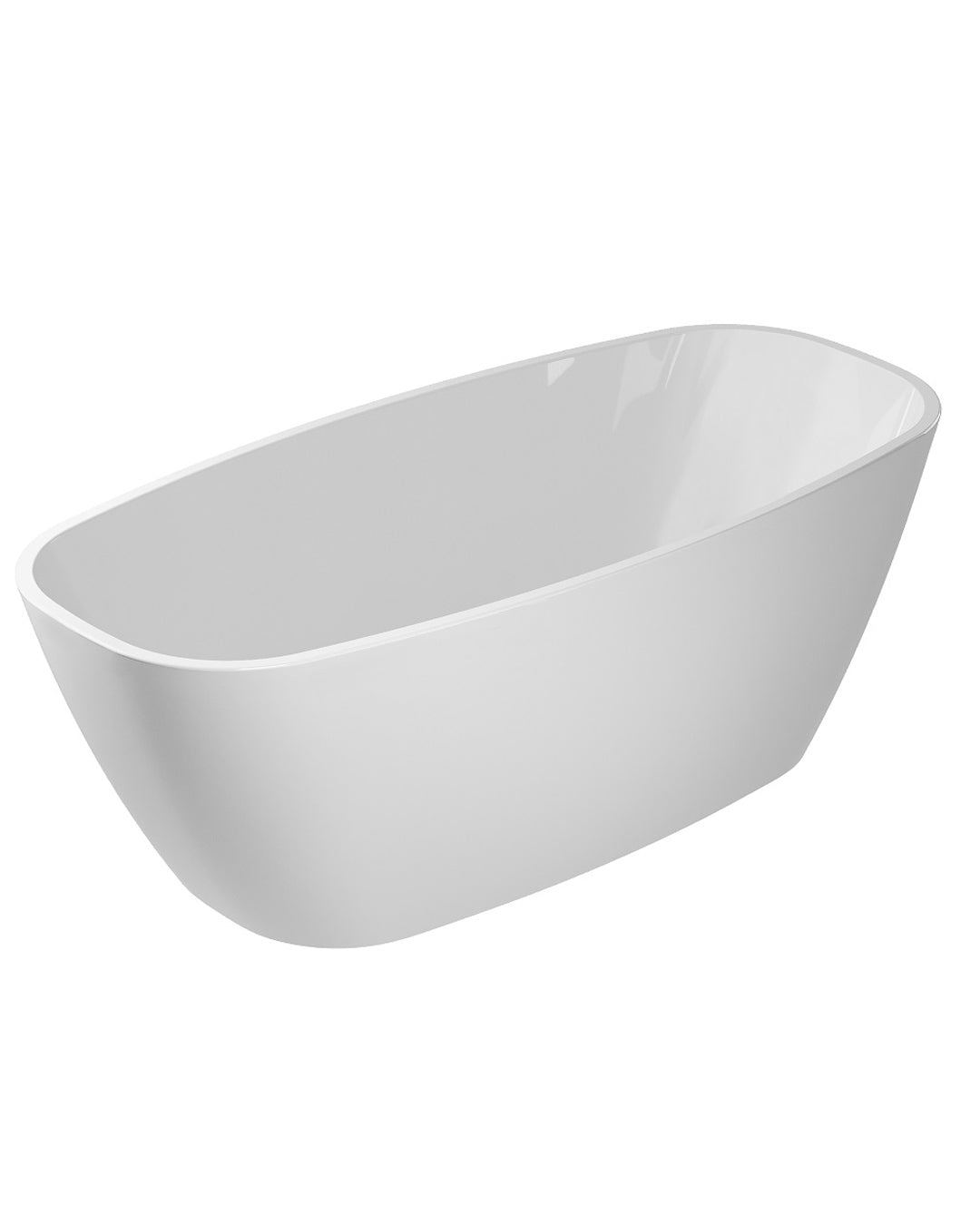 Galassia Flow vasca da bagno centro stanza 170x78 cm bianca