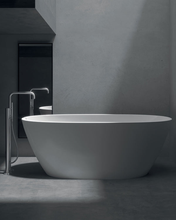 Galassia Flow vasca da bagno centro stanza 170x78 cm bianca