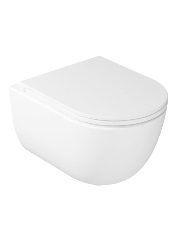 Galassia Dream WC sospeso senza brida 52x36 cm bianco ceramica