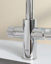 Grohe Blue Pure Baucurve miscelatore lavello cromo con filtro 5 fasi