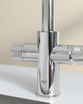 Grohe Blue Pure Baucurve miscelatore lavello cromo con filtro 5 fasi