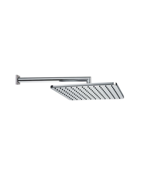 Bossini Cosmo soffione doccia 230x230 mm con braccio 350 mm cromato