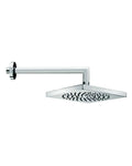 Bossini Cosmo soffione doccia 210x210 mm con braccio 300 mm cromato