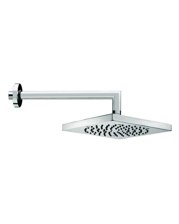 Bossini Cosmo soffione doccia 210x210 mm con braccio 300 mm cromato