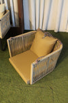 Comenido Rope Dondolo 70x65x45 Beige per esterni
