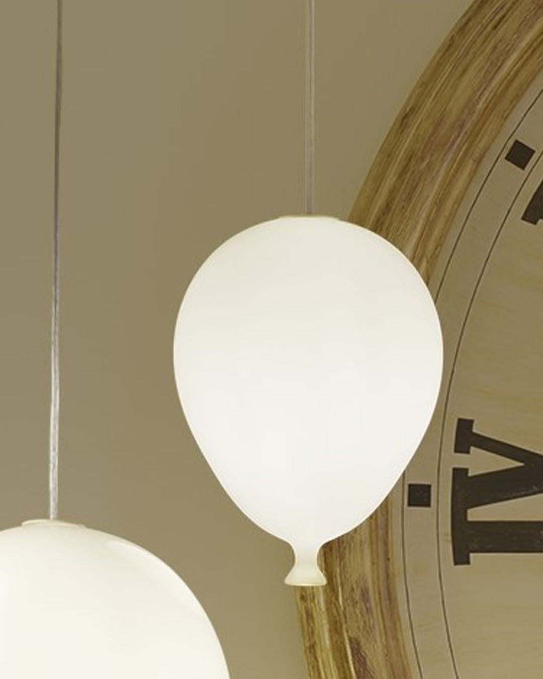 Slide Balloon 30 lampada a sospensione design palloncino bianco