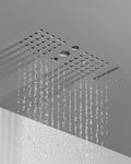 Antonio Lupi - Ghost_Combi Soffione a incasso a soffitto 25x53 Flumood Bianco