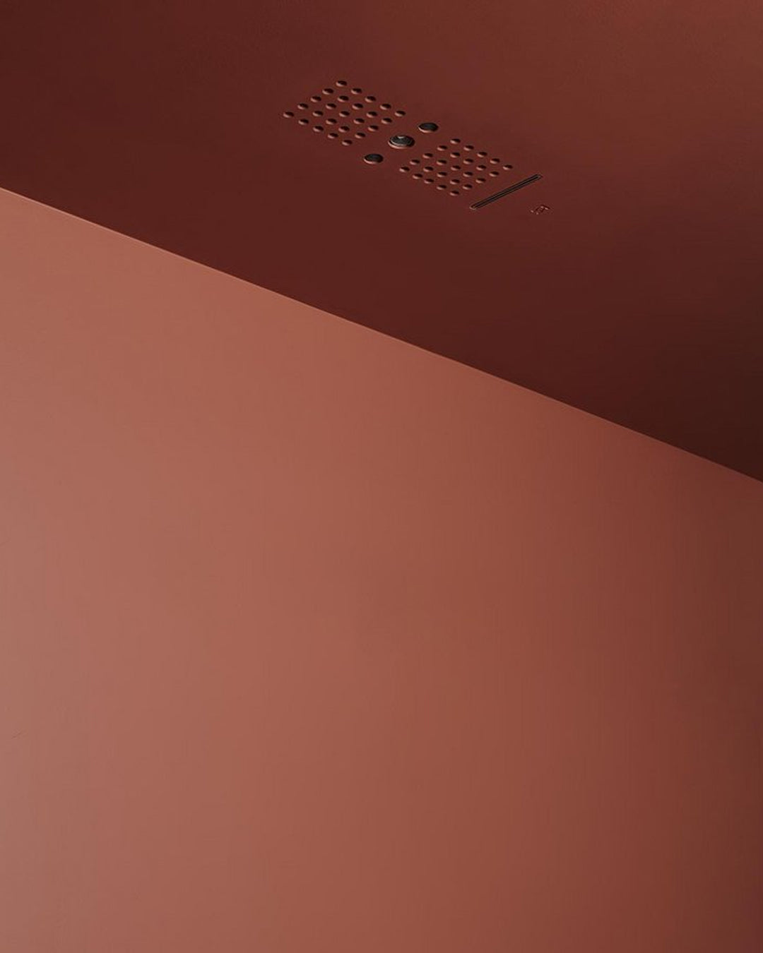 Antonio Lupi - Ghost_Combi Soffione a incasso a soffitto 25x53 Flumood Bianco