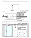 Antonio Lupi - Meteo1 BL Soffione a incasso a soffitto con LED 35x35 Acciaio Inox Bianco