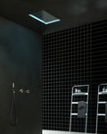 Antonio Lupi - Meteo2 A Soffione a incasso a soffitto 52x35 Acciaio Inox