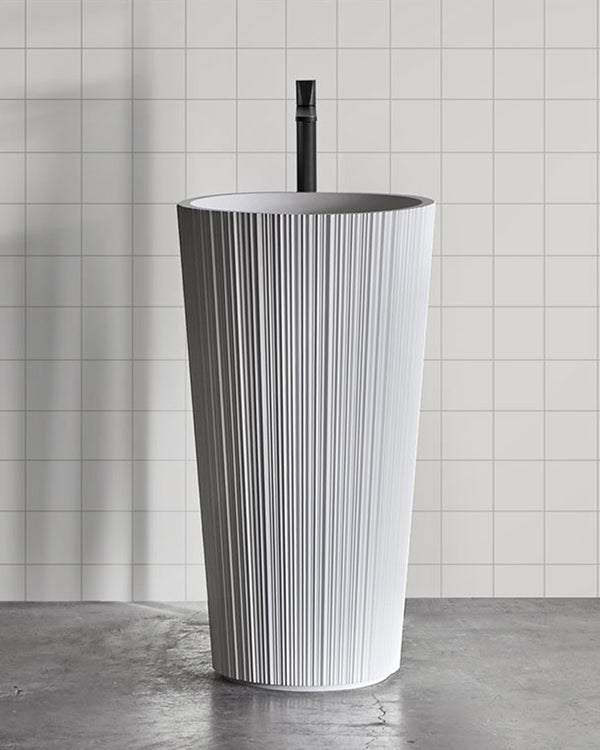 Antonio Lupi - Plissé Lavabo a terra 47x85 Flumood