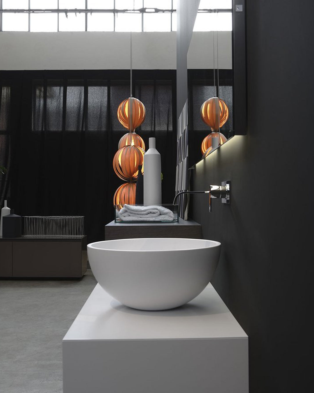 Antonio Lupi - Urnamood Lavabo da appoggio 50x23,5 Flumood