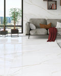 Navarti Lance Piastrella 90x90 cm Bianco Lucido RTT
